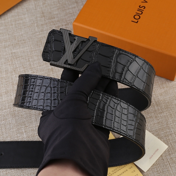 激安ルイヴィトンベルト素材ディテール